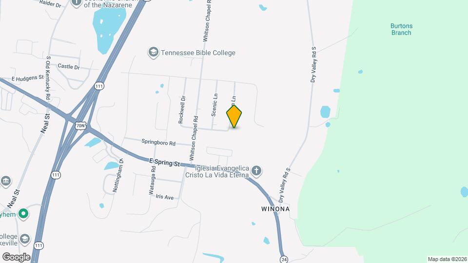 209 Copper Springs Cir Map and Location Details