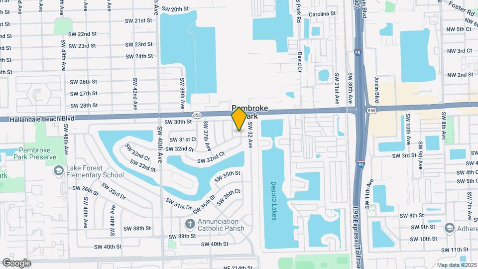 3110 SW 33rd Ave Map and Location Details