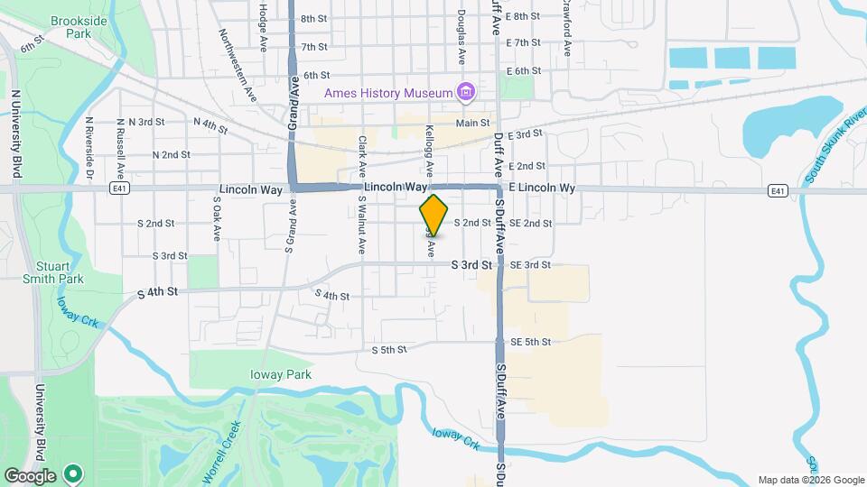 216 S Kellogg Ave, Unit 4 Mapa y Detalles de la Ubicación