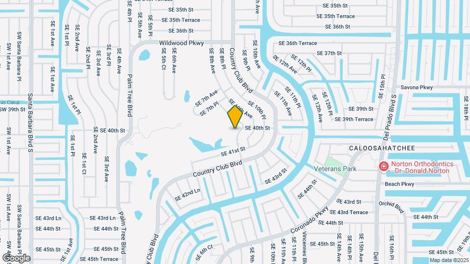 4006 SE 9th Ct Map and Location Details