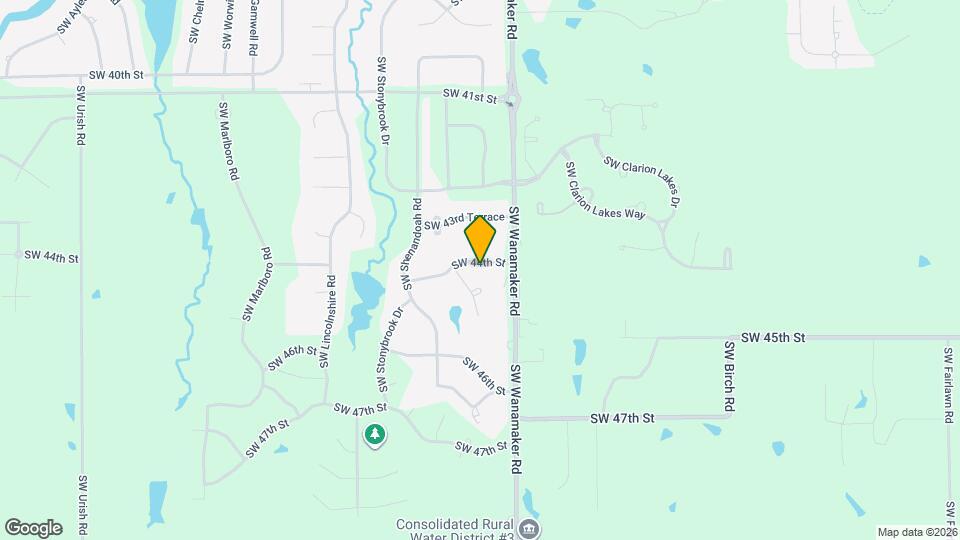 6021 SW 44th St Map and Location Details