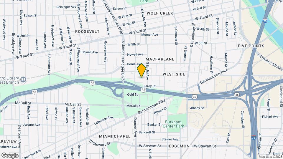 24-26 Kinnard Ave Map and Location Details