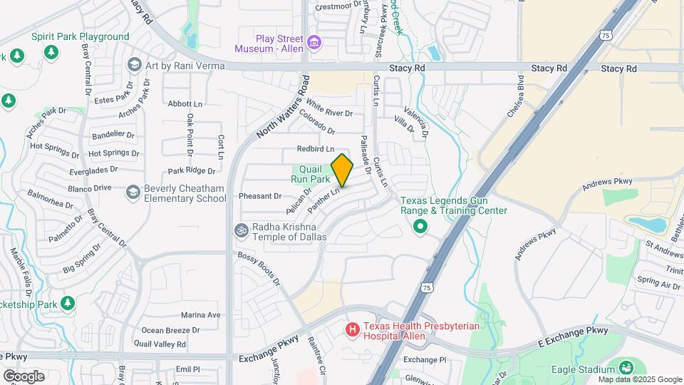 911 Panther Ln Map and Location Details