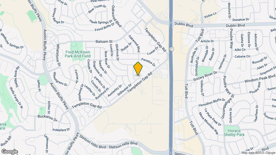 5812 Oakwood Blvd Map and Location Details