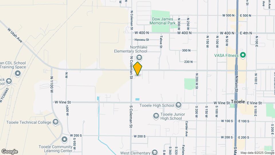 158 N 580 W Map and Location Details
