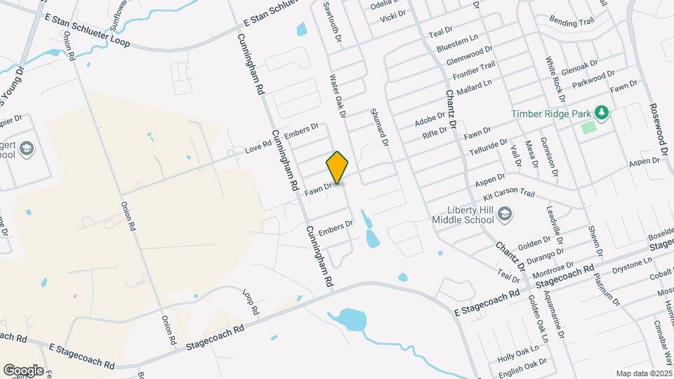 4114 Fawn Dr Map and Location Details