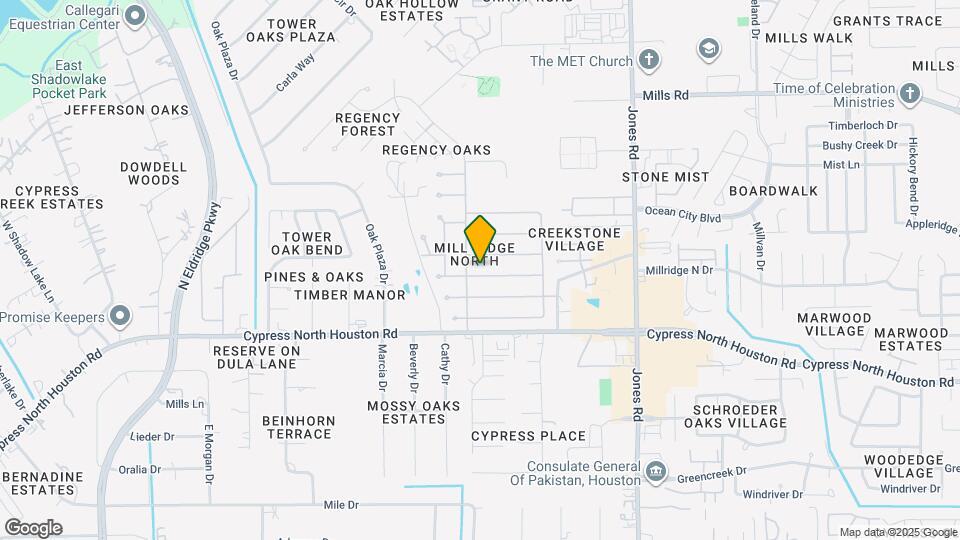 11318 Willow Field Dr Map and Location Details