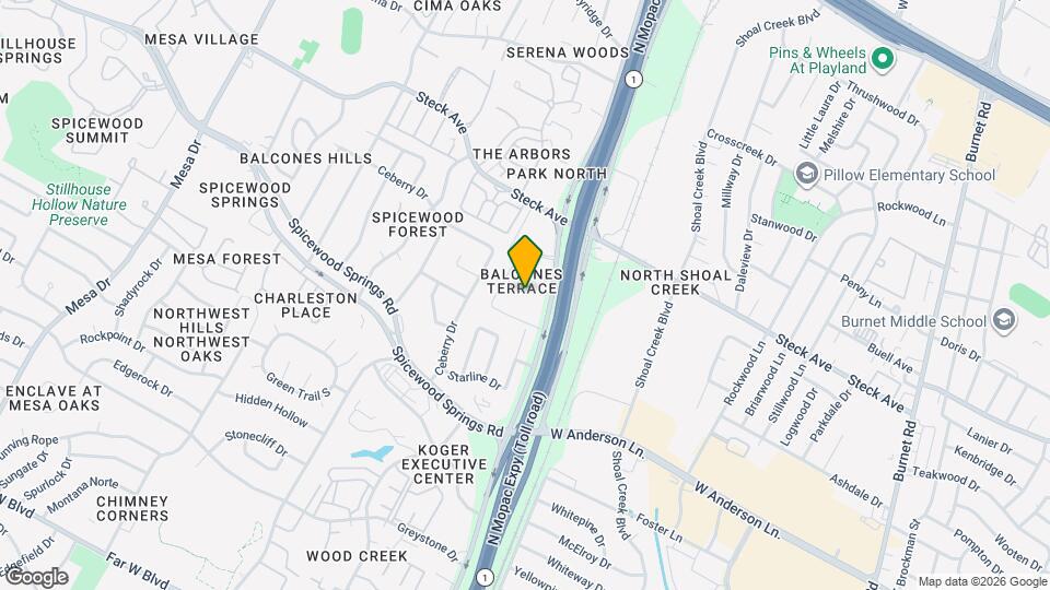 8100 N Mopac Expy Map and Location Details