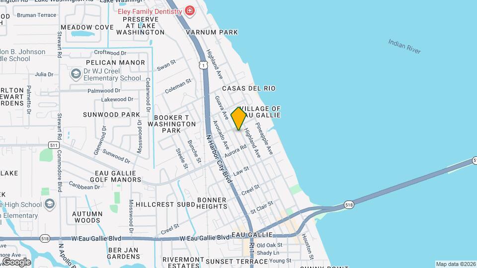 1827 Guava Ave Map and Location Details