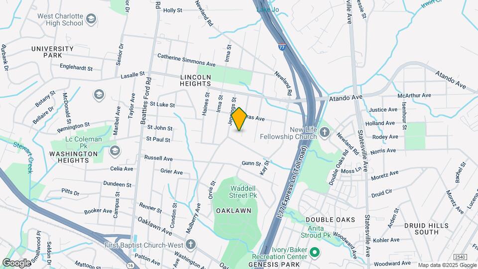 1801 Kennesaw Dr Map and Location Details