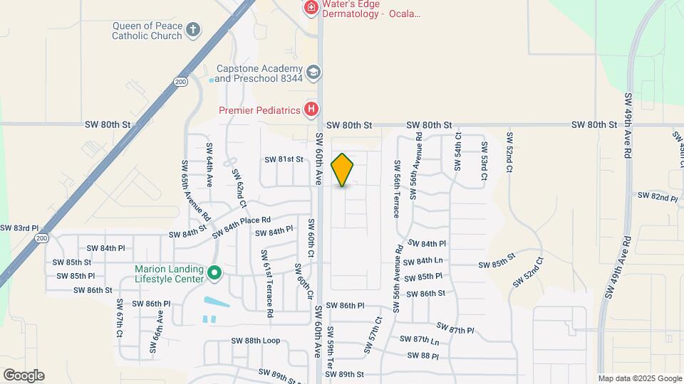 8260 SW 59th Ave Map and Location Details