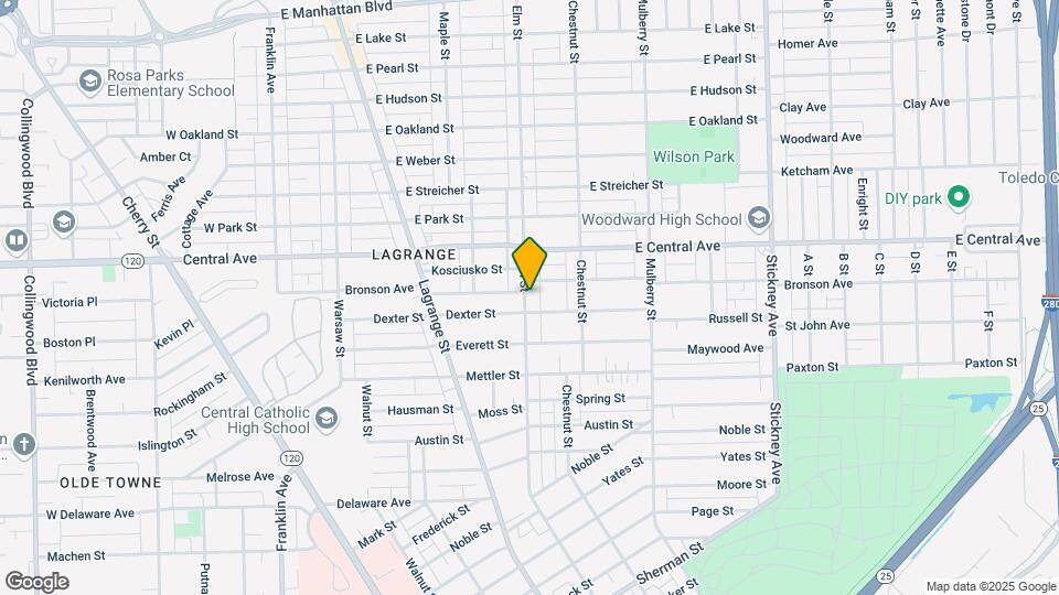 2916 Elm St Map and Location Details
