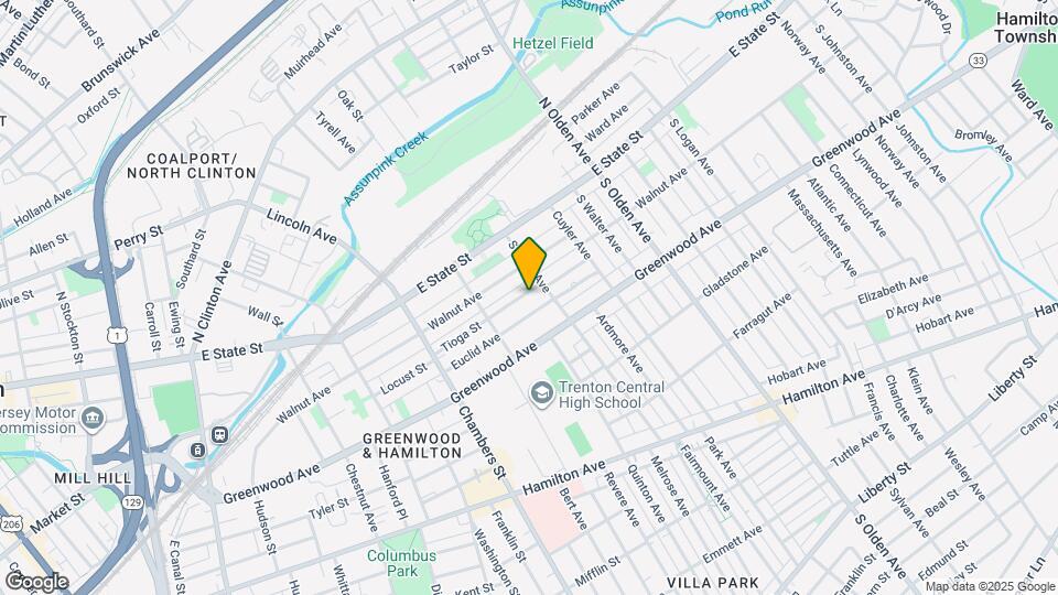 339 Tioga St Map and Location Details