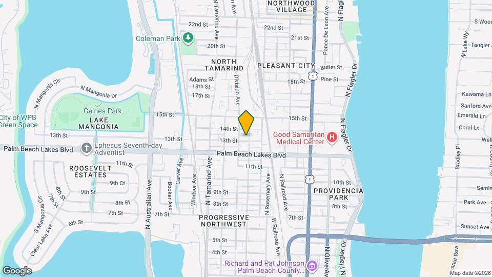 705 13th St Map and Location Details