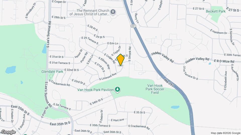 2900 S Linwood Ave Mapa y Detalles de la Ubicación