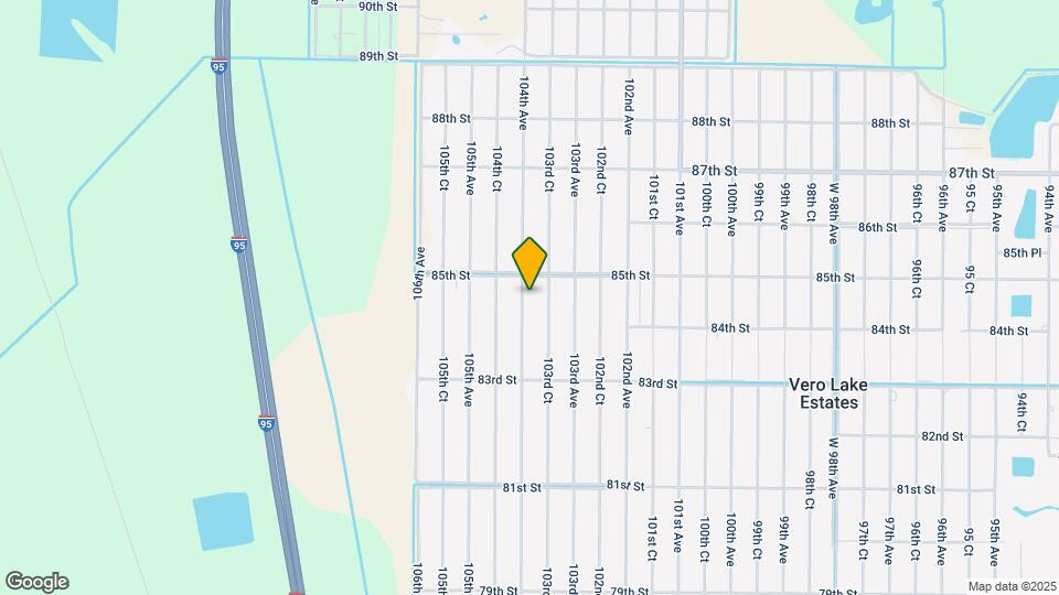 8466 104th Ave Map and Location Details