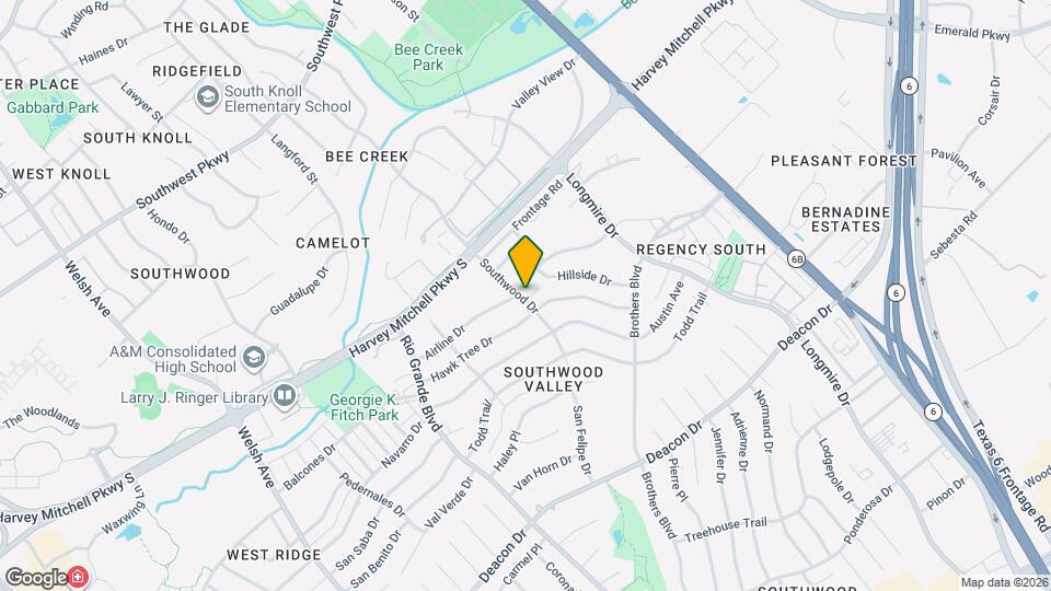 1328 Airline Dr Map and Location Details