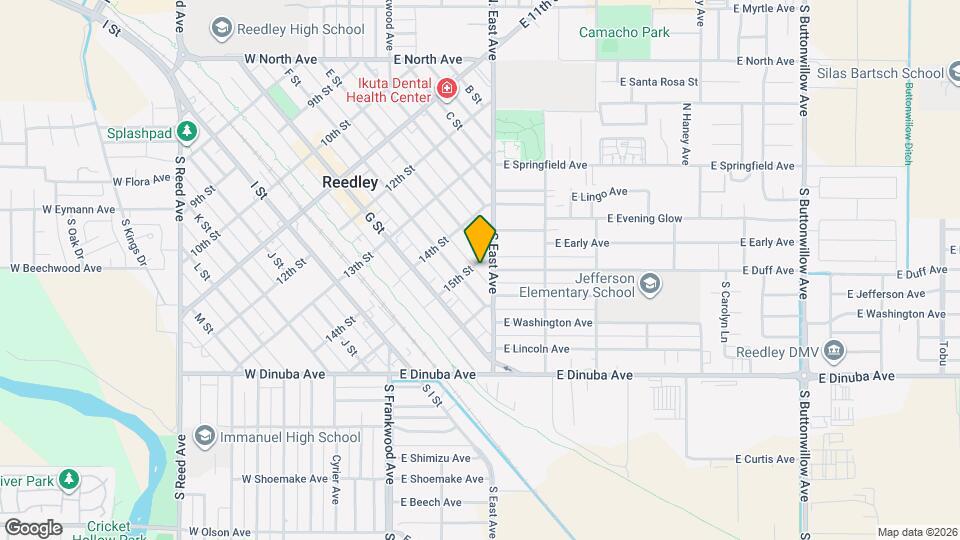 1520 15th St Map and Location Details