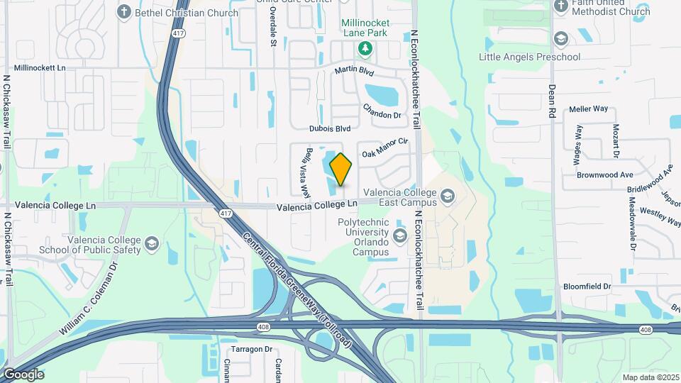 818 Vista Palma Way Map and Location Details