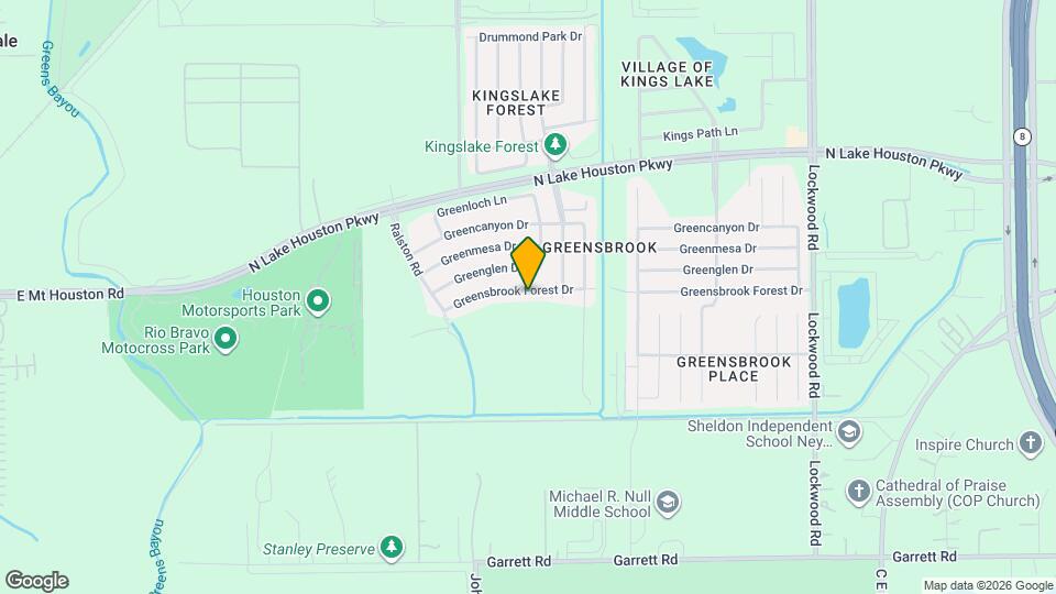 11934 Greensbrook Forest Dr Map and Location Details