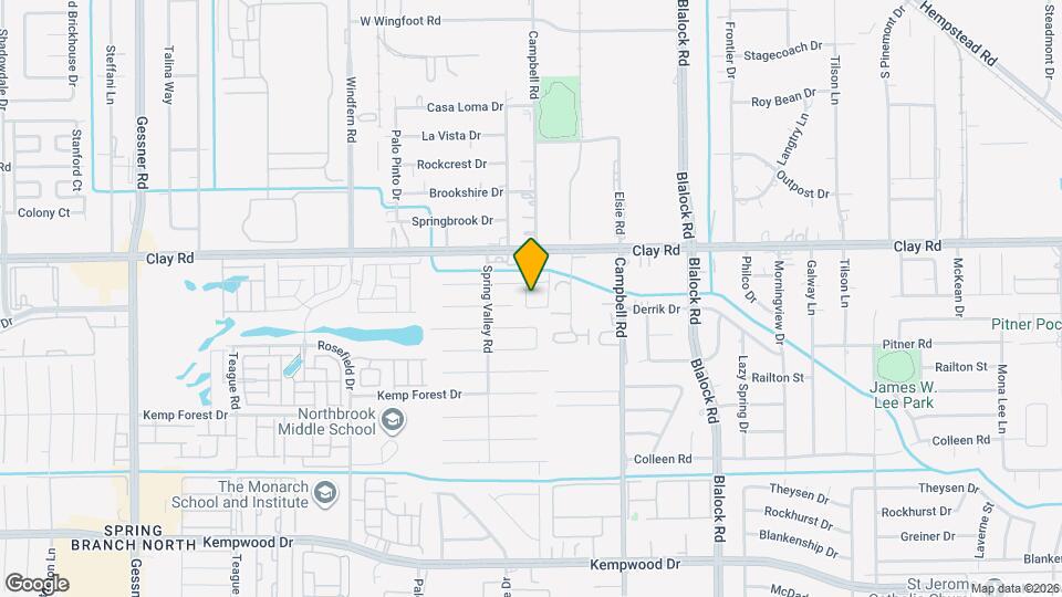 9535 Clanton St Map and Location Details