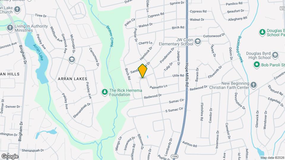 5305 Bayleaf Dr Map and Location Details