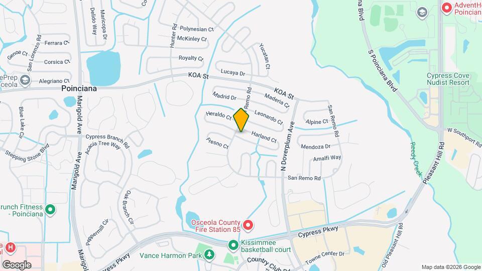 703 Harland Ct Map and Location Details