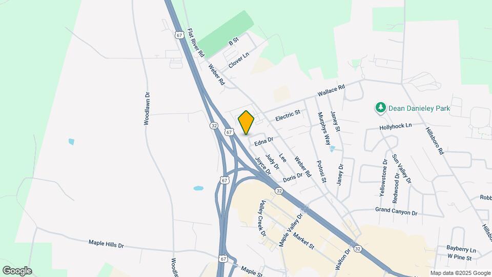 1025 Vandiver Ct Map and Location Details