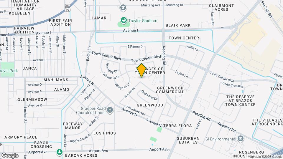 4601 Greenwood Dr Mapa y Detalles de la Ubicación