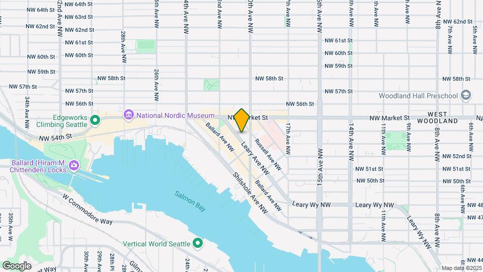 5440 Leary Way NW Map and Location Details