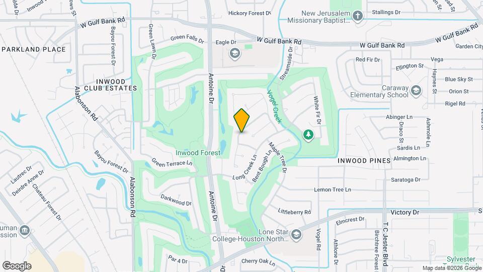 5631 Council Grove Ln Map and Location Details