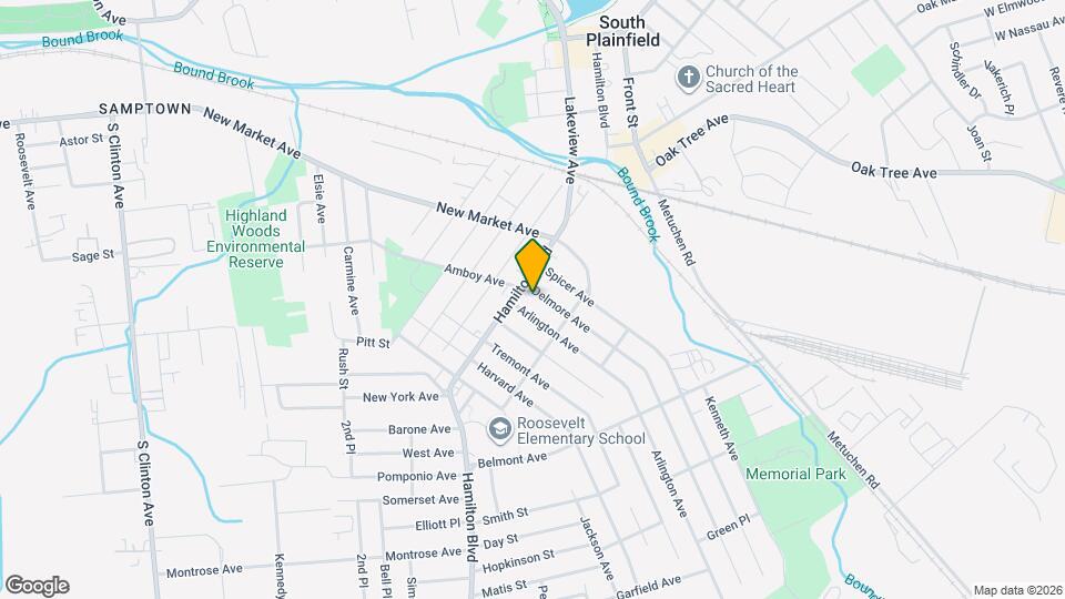 1402 Dey St Map and Location Details