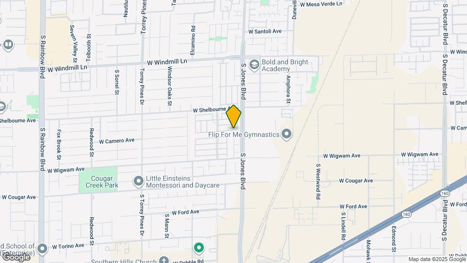6143 Carson Hills Ave Map and Location Details