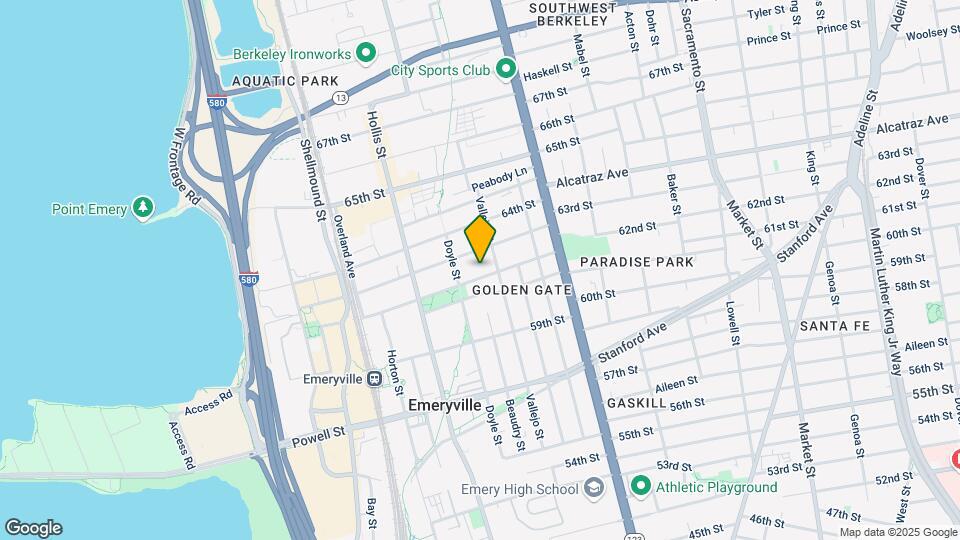 1266 62nd St Map and Location Details