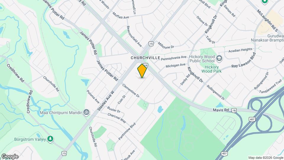 90 Maddybeth Crescent Map and Location Details