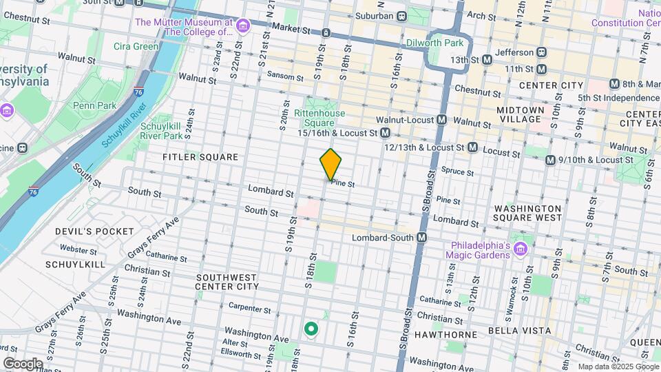 1730 Pine Street Condo Map and Location Details