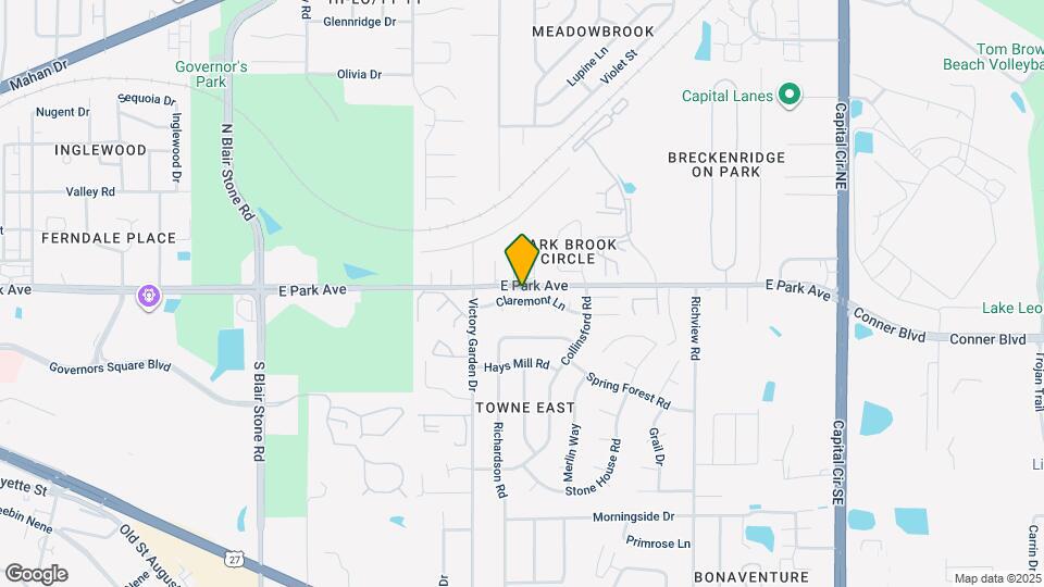 2220 Claremont Ln Map and Location Details