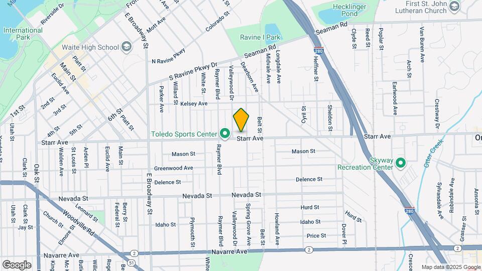 1615 Starr Ave Map and Location Details