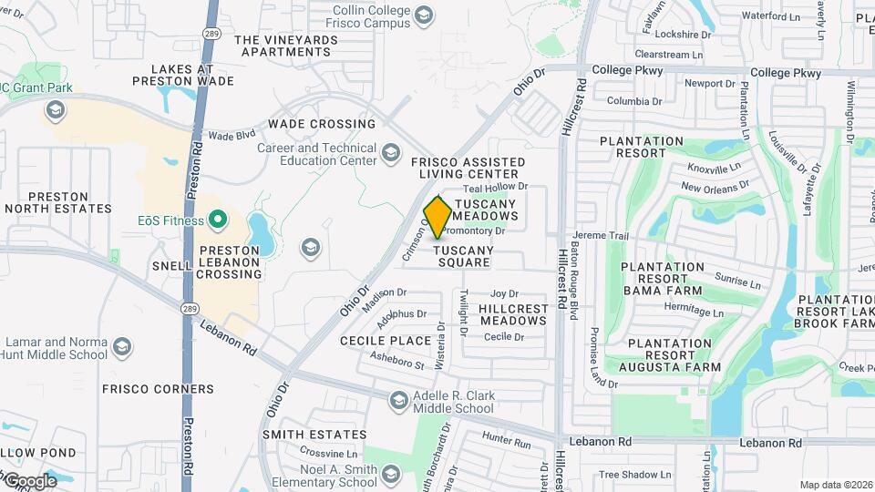 9948 Fleetwood Dr Map and Location Details