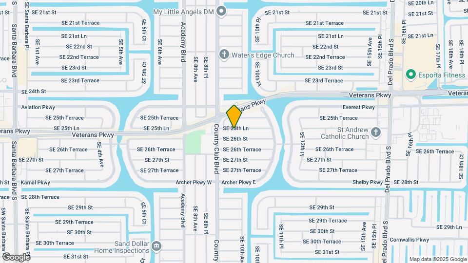 922 SE 25th Ln Map and Location Details