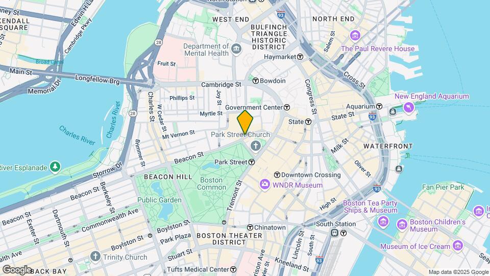 22 Beacon St, Unit 2 Map and Location Details