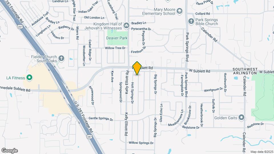 6006 Cool Springs Dr Map and Location Details
