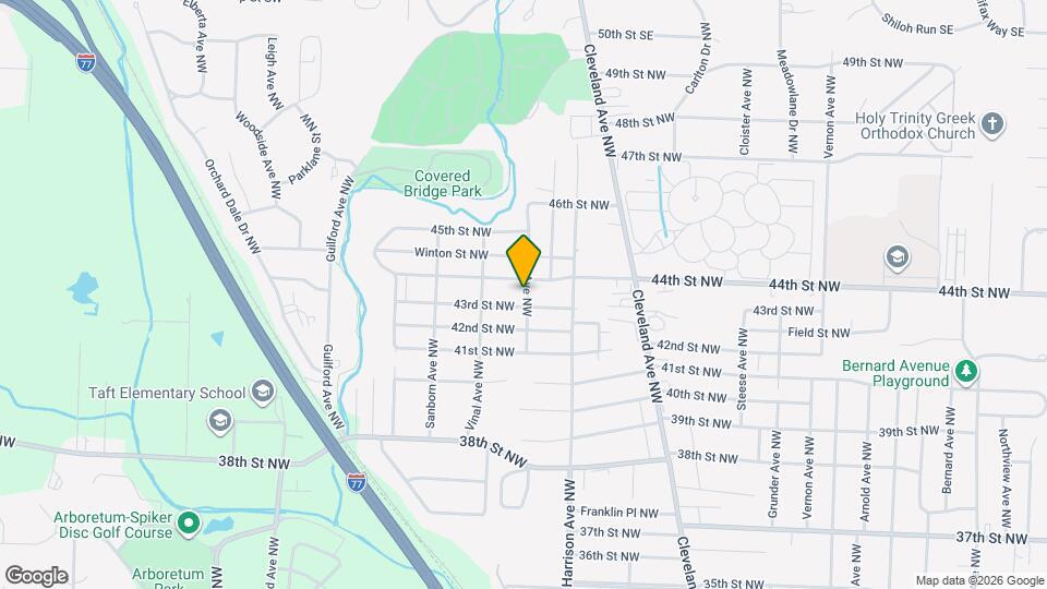 4315 Paige Ave NW Mapa y Detalles de la Ubicación