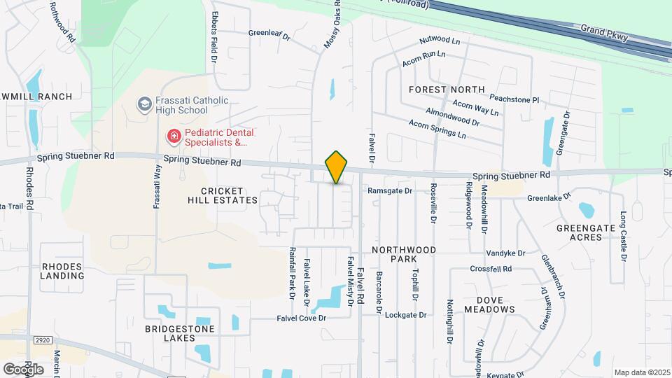 21838 Grassy Hill Ln Map and Location Details