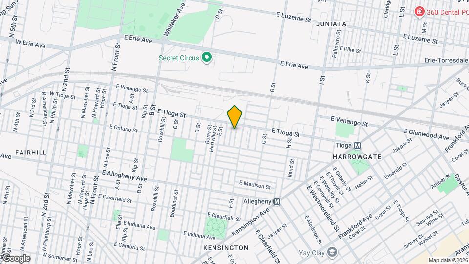 3446 Keim St Map and Location Details