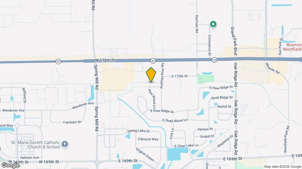 38 E Flat Rock Dr Map and Location Details