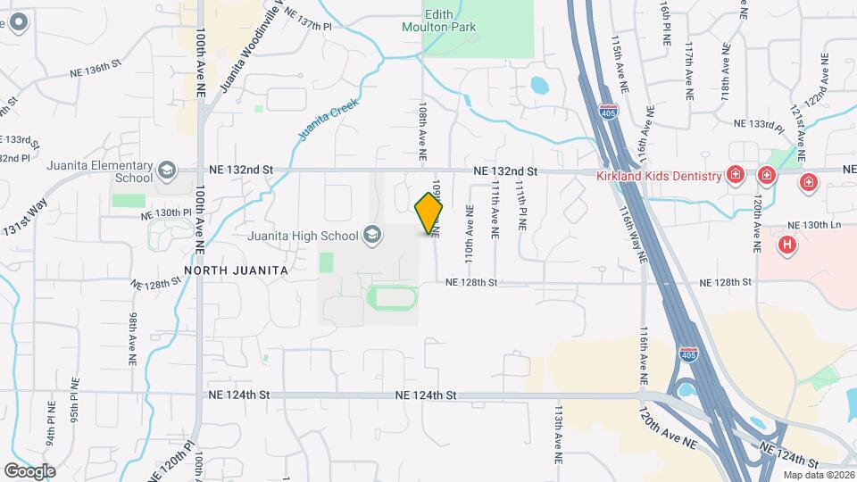 12845 109th Ave NE Map and Location Details