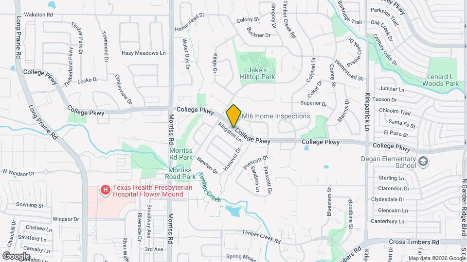 1724 Kingston Ln Map and Location Details