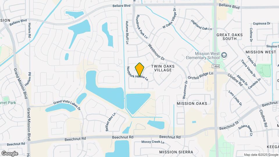 7806 Northfork Hollow Ln Map and Location Details