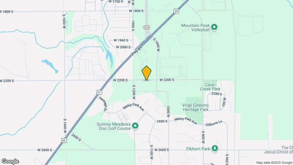 2205 S 1120 W Map and Location Details
